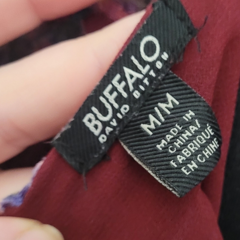 Floral Velvet iridescent 1990s grunge style  Buffalo david bitton mini dress - Picture 9 of 10